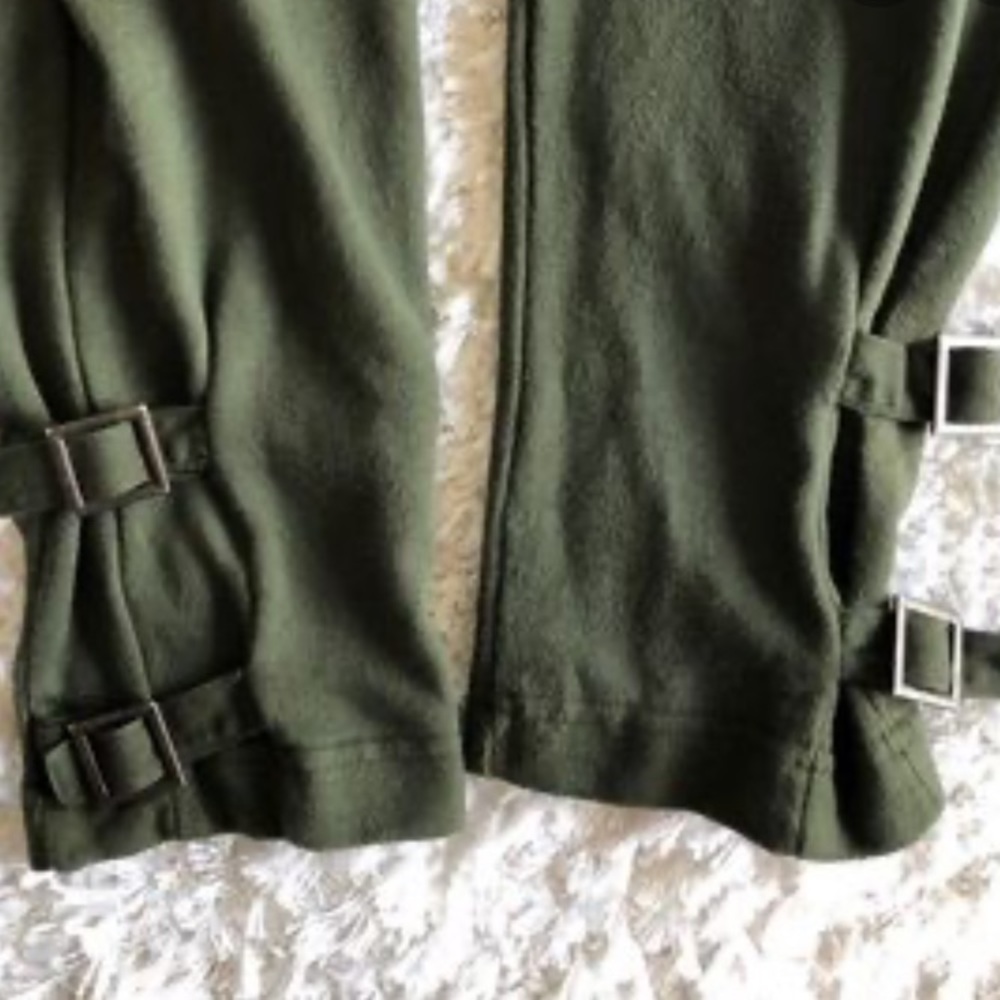 Zara army green buckle joggers - Picture 2 of 6